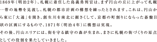 1869Ni2NjADyɒC`ÉA܂~R̋uɏオĎDyт̒nnADy̓ssv̍\zƂ܂B́A~R瓌ɁuʁvJAnkɌ@āAs̒ɂȂՖڏ̋ɂ̂ŁA1871NiSNjɍ\z͎B̌A~RGAɂ́AX̐X܂A܂ɎDẙXÂ̌_ƂĂ̖ʂĂ܂B