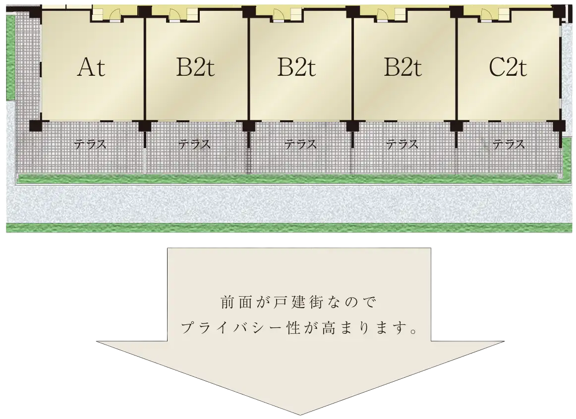 敷地概念イラスト