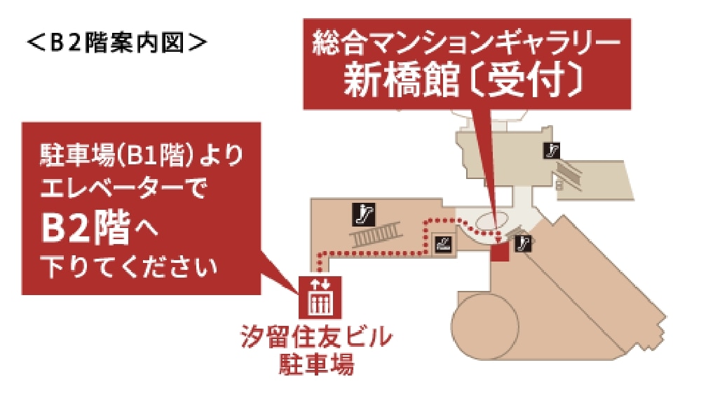 梅田館案内図