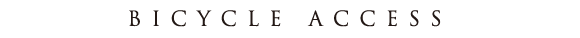 bicycle access