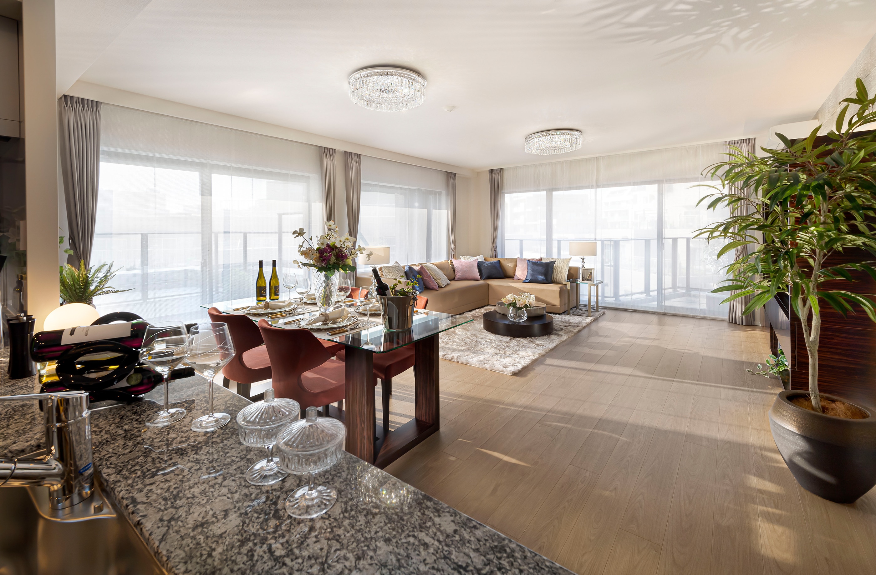 LIVING DINING