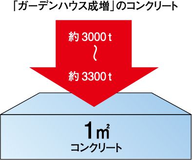 「ガーデンハウス成増」のコンクリート