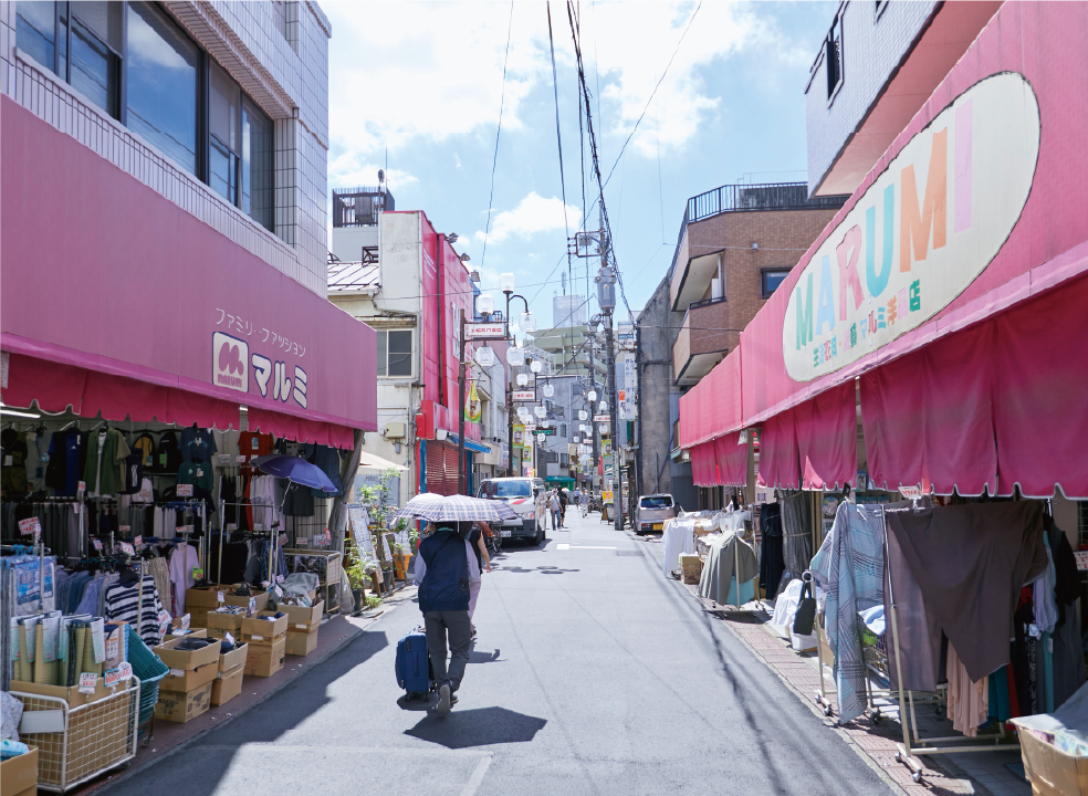 上板南口銀座商店街(E:徒歩2分/C:徒歩2分)