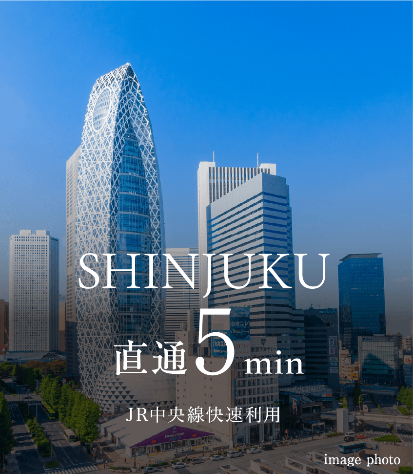 SHINJUKU ����5min JR�������������p ���������p image photo
