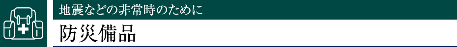 nkȂǂ̔펞̂߂ɖhДi