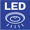 消費電力量とCO2排出量を削減する LED照明