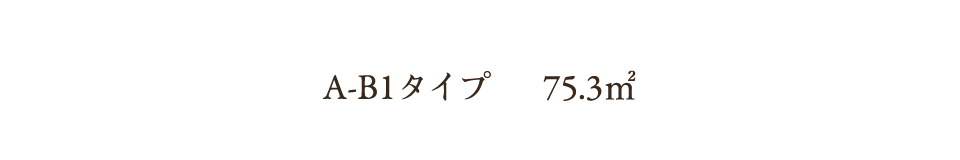 A-B1^Cv 75.3m²