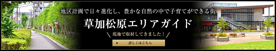 草加松原エリアガイド