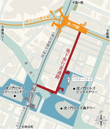 虎ノ門マップ