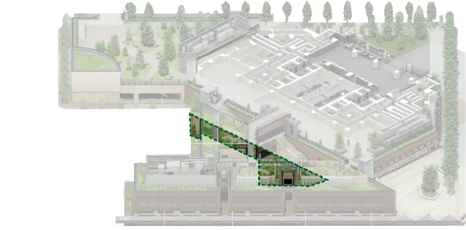 敷地配置概念図