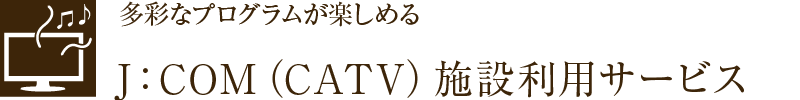 ʂȃvOy߂JFCOMiCATVj{ݗpT[rX