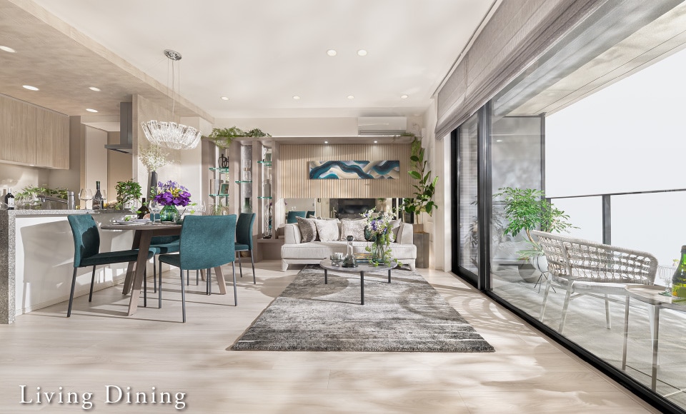 LIVING DINING