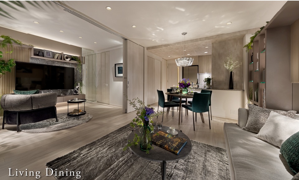LIVING DINING