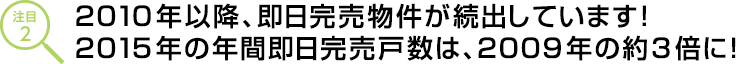 2010Nȍ~AoĂ܂I2015N̔Nԑː́A2009N̖3{ɁI